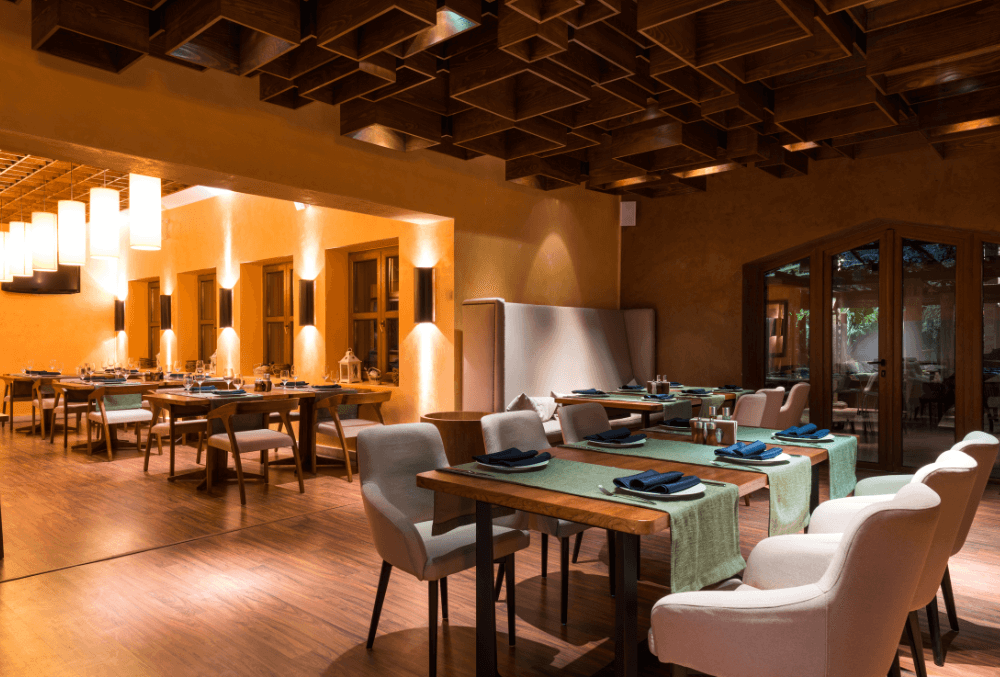 luxurious looking restaurant